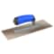Steel City Trowels By Bon Finish Trowel, Sqr, Golden Stainless, 11.5X4, Comfort Grip, Short Shank 67-137 - alternate 2